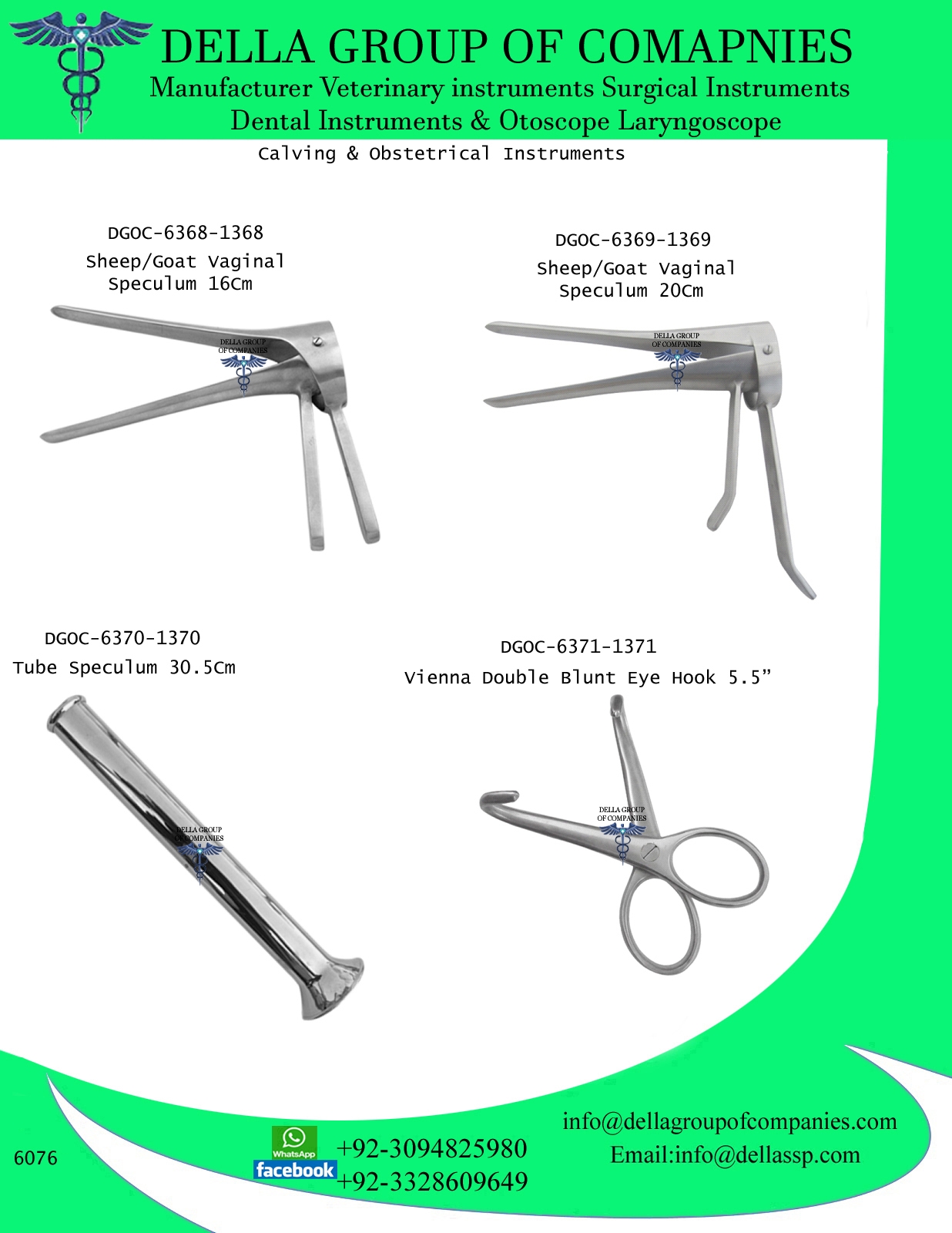 Calving & Obstetrical Instruments